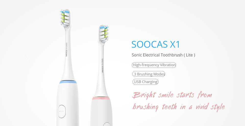 SOOCAS X1 Sonic Electrical Toothbrush Intelligent Dental Health Care