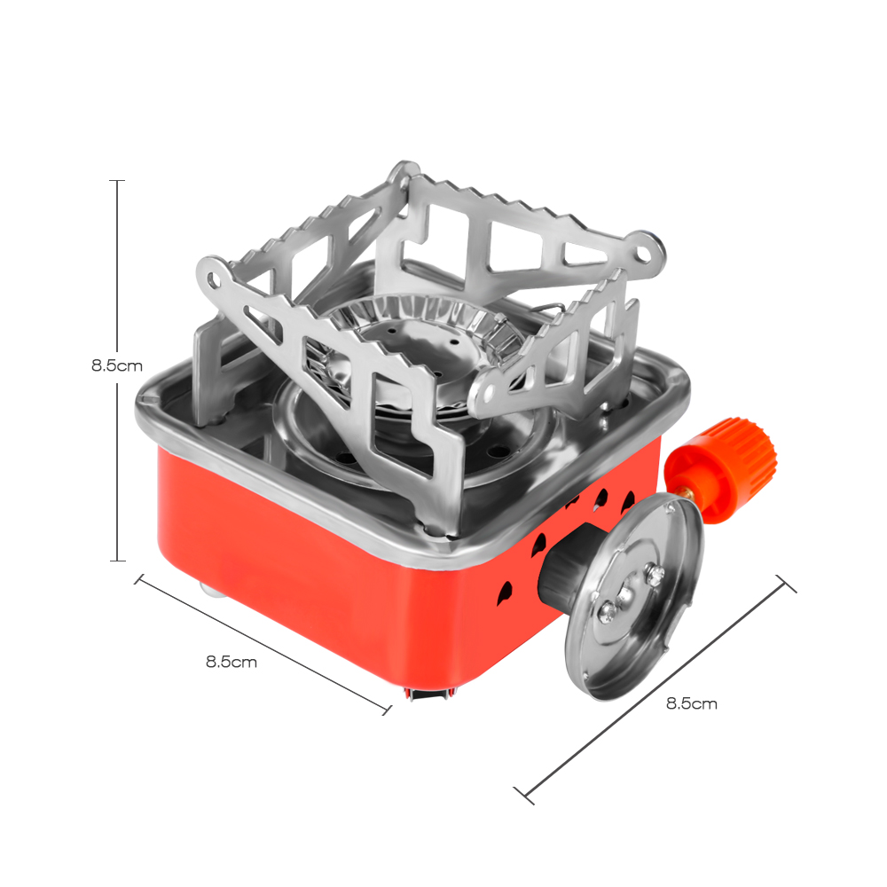 Portable Card Type Outdoor Campaign Butane Gas Stove Burner