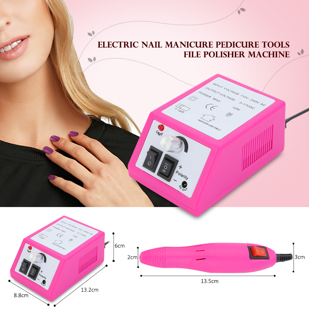 JMD - 101 Nail Manicure Pedicure Tools Files Electric Polisher Grinding Machine