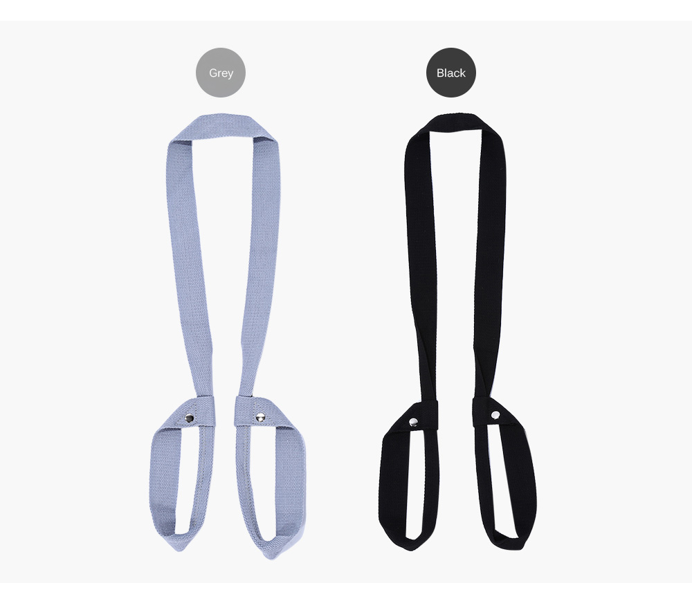Adjustable Cotton Yoga Mat Carrying Belt Stretch Shoulder Strap for Gym Sport Exercise