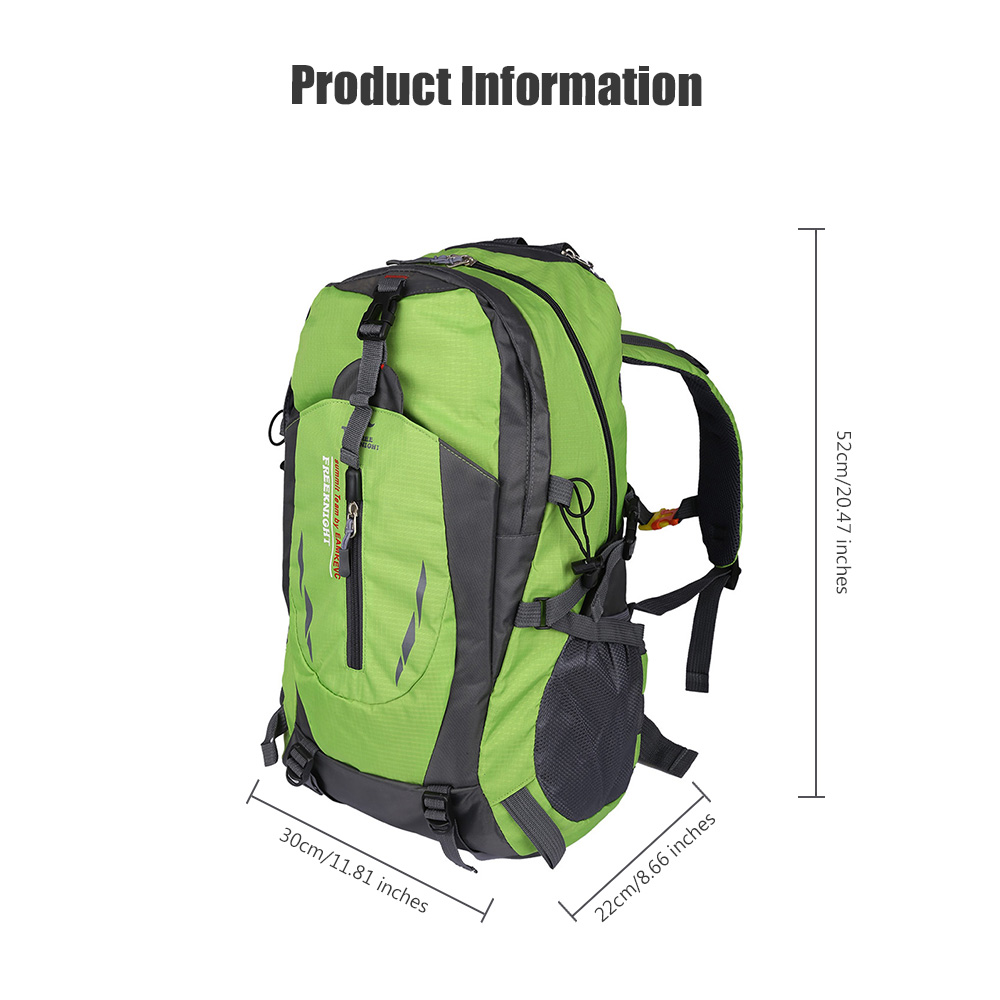 Free Knight 30L Outdoor Sport Backpack Hiking Camping Water Resistant Nylon Travel Luggage Bike Rucksack Bag