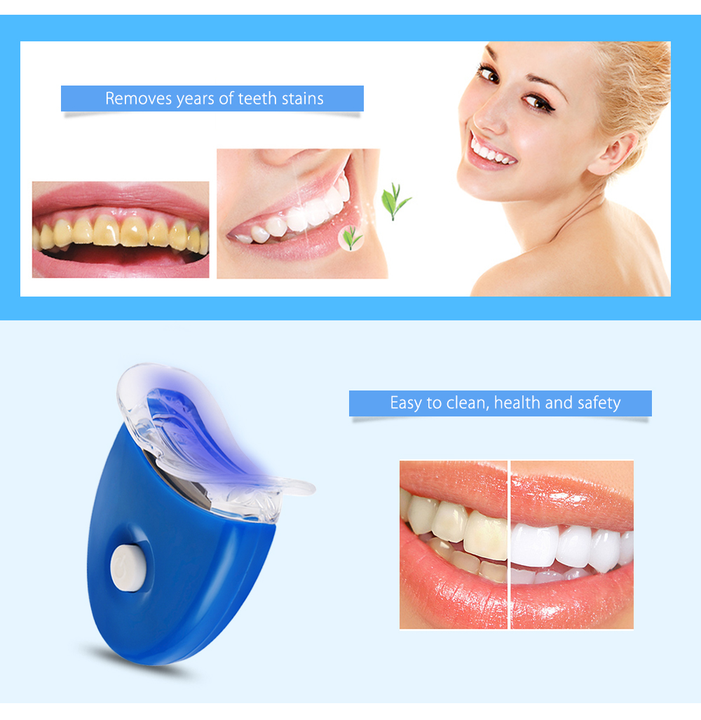 Dental Equipment Teeth Whitening Lamp Bleaching System Low Sensitivity Gel Kit Tooth Whitener