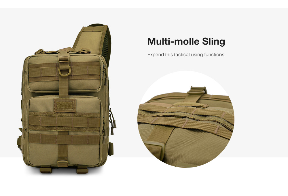 Free Knight FK9258 Tactical Sling Bag Military Rover Shoulder Backpack Molle Assault Range