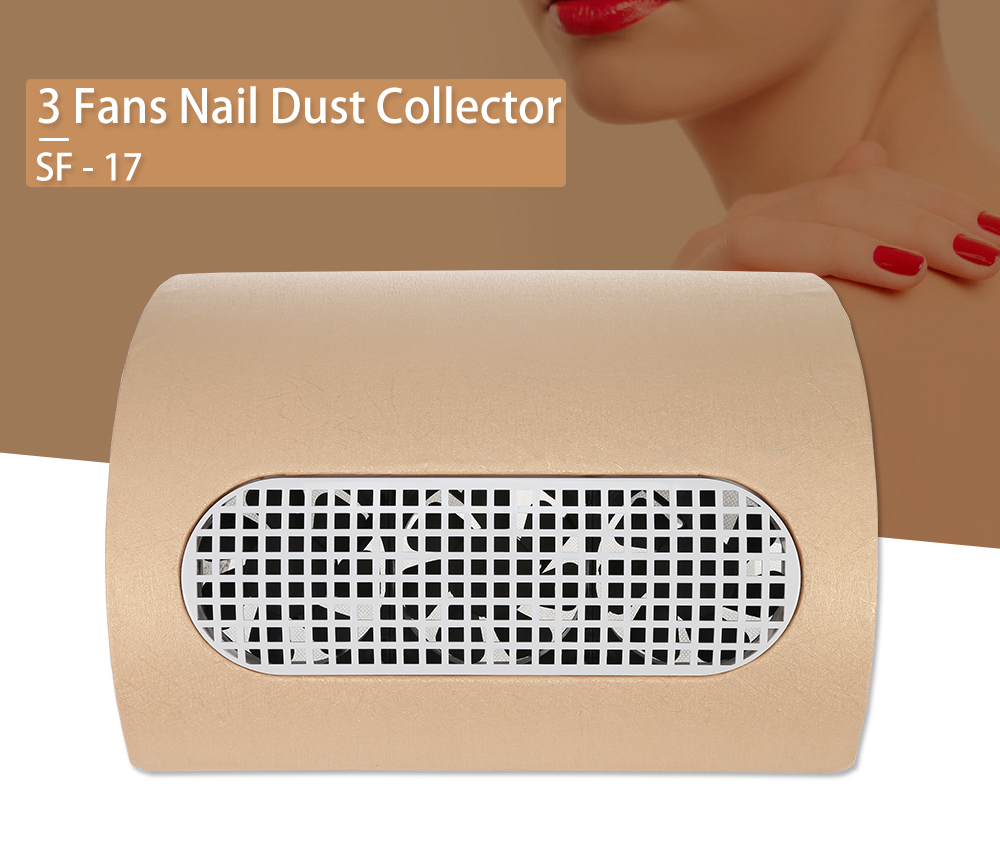 SF - 17 3 Fans Nail Dust Collector Manicure Machine Beauty Equipment