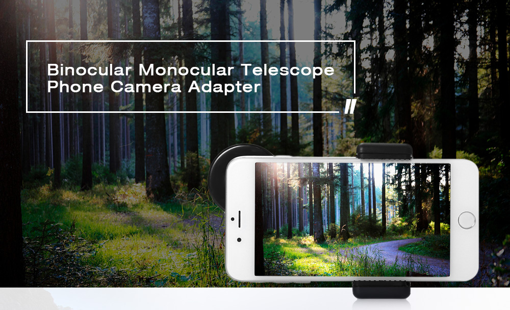 Binocular Monocular Phone Telescope Camera Adapter Bracket Mount