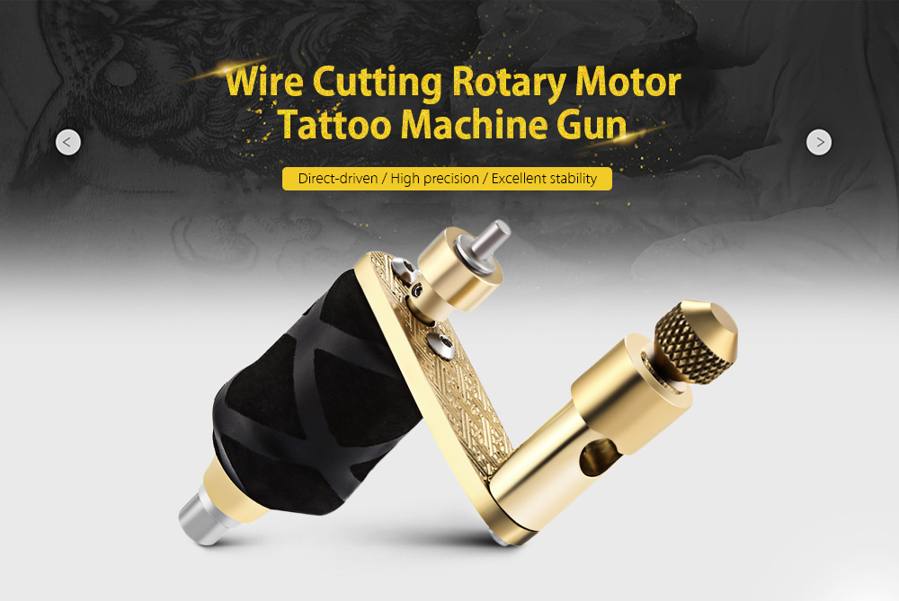 Wire Cutting Direct-driven Rotary Motor Tattoo Machine Gun for Liner Shader