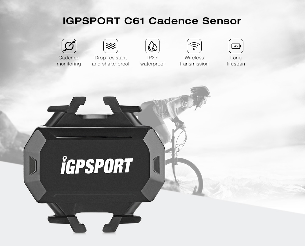 iGPSPORT C61 Bicycle Cadence Sensor Wireless Transmission for Cycling