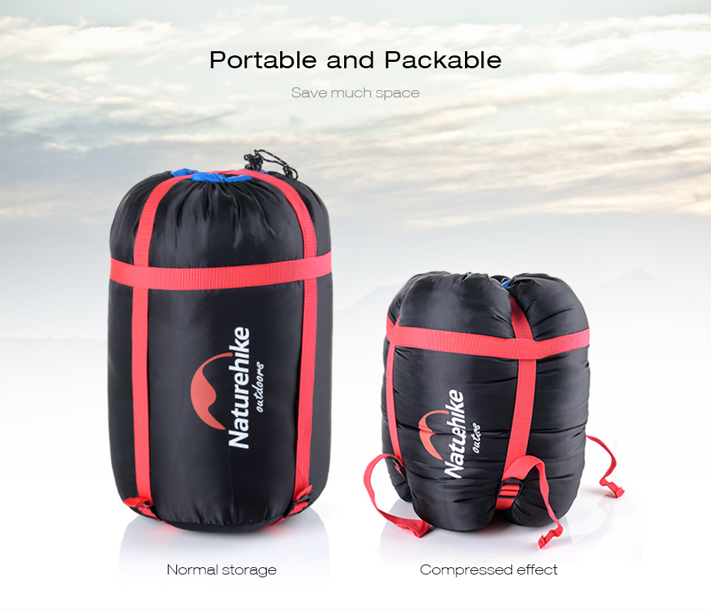 NatureHike Camping Hiking Sleeping Bags Compression Pack
