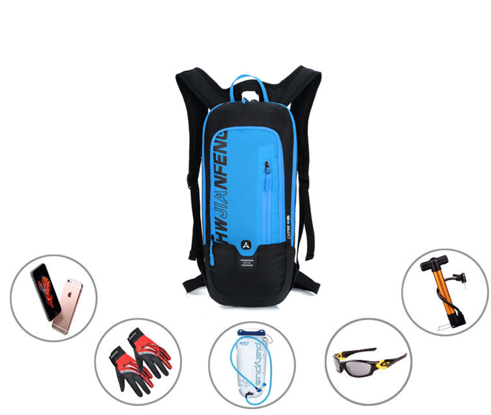 HUWAIJIANFENG Waterproof Travel Wear-resistant Backpack for Men