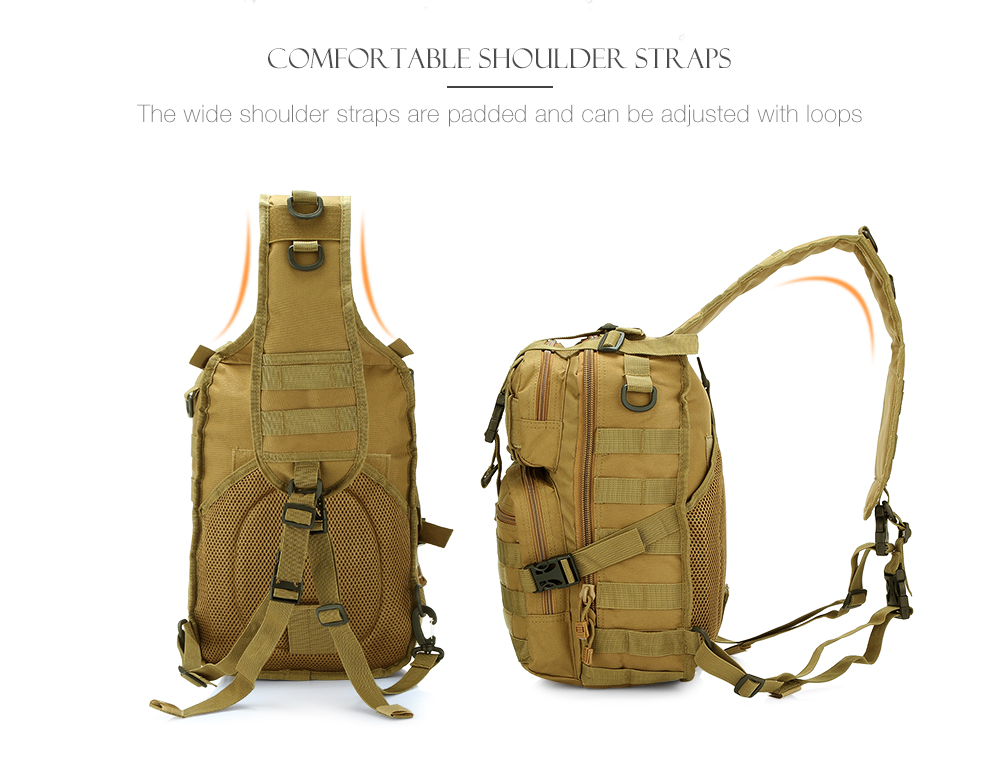 Outdoor Tactical Backpack Shoulder Bag Rucksack for Camping Hiking Trekking 4 Colors