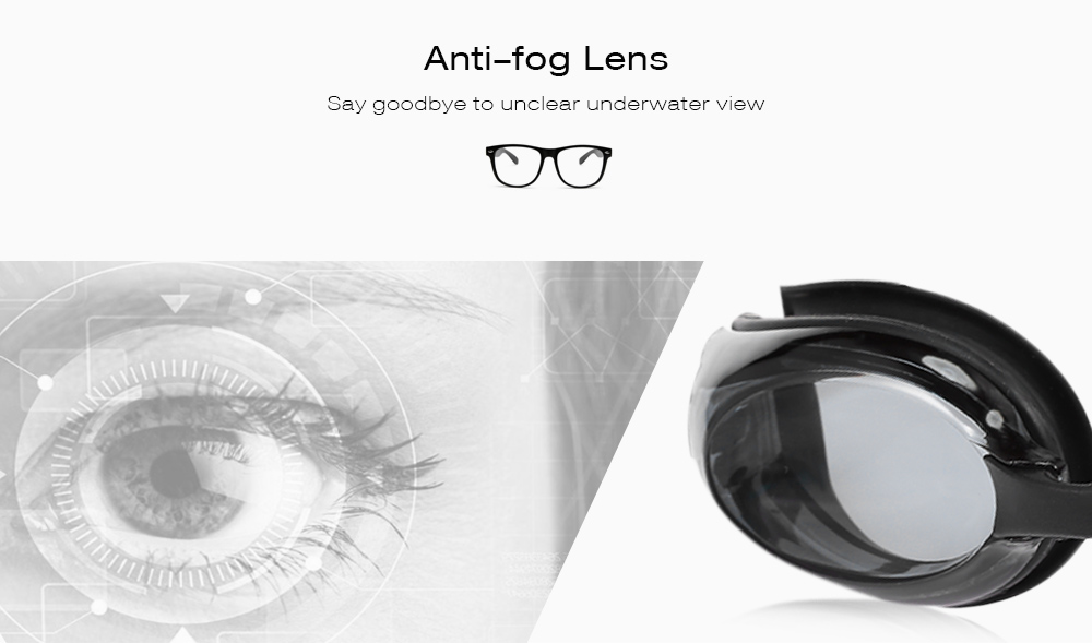 XinHang OPT1200 UV Protection Anti-fog Optical Swimming Goggles