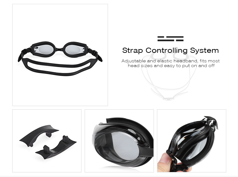 XinHang OPT1200 UV Protection Anti-fog Optical Swimming Goggles