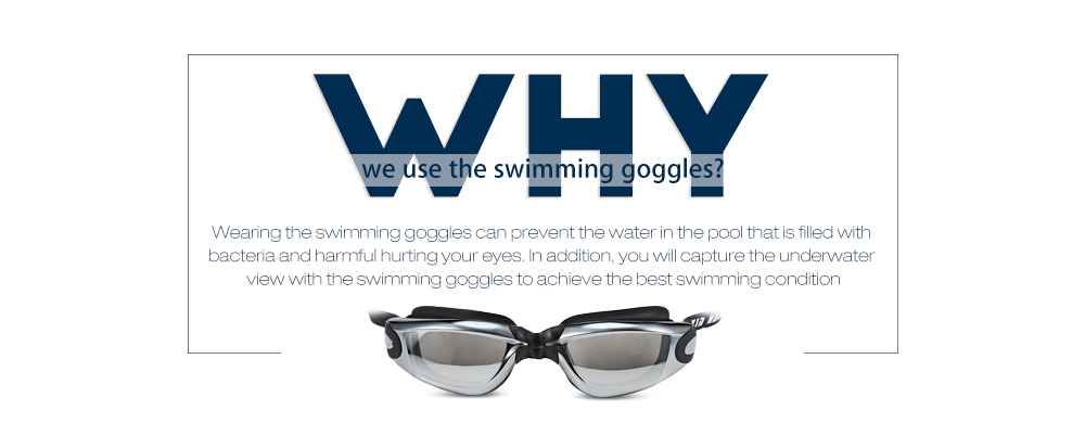XinHang XH7000 Electroplating Swimming Goggles