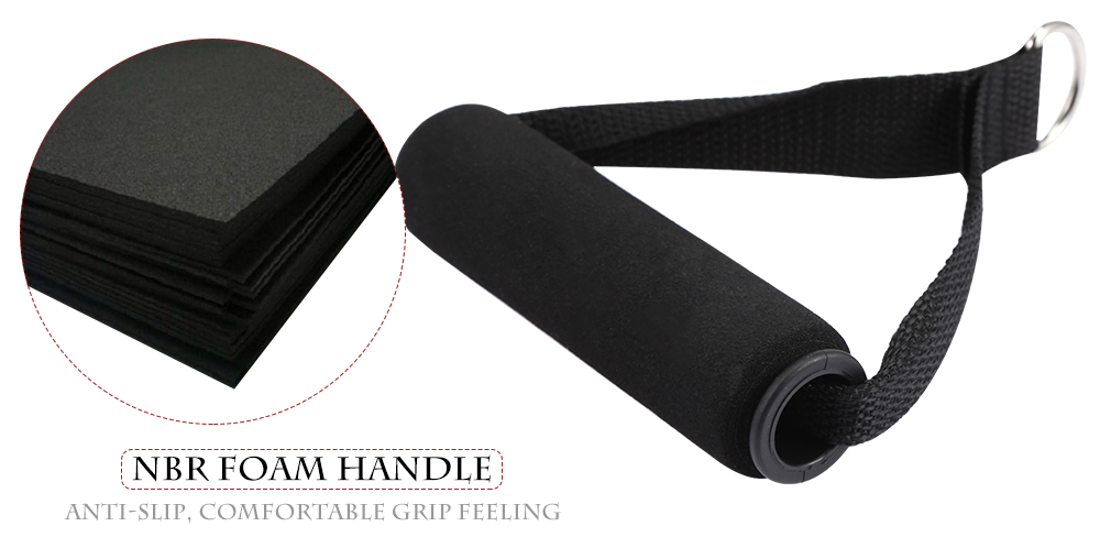 Fitness Triceps Fixing Rope Resistance Band Pull Handles