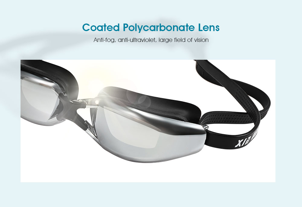 XINHANG XH9200 HD Plating Anti-fog UV Swimming Goggles