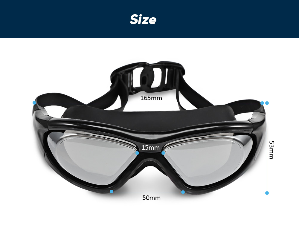 XinHang XH9110 Swimming Goggles with Anti Fog UV Protection