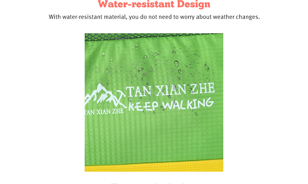 HUWAIJIANFENG Nylon Water-resistant Backpack
