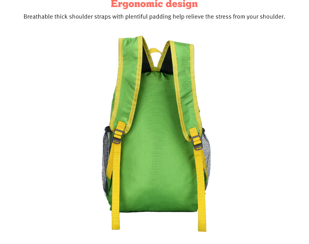 HUWAIJIANFENG Nylon Water-resistant Backpack