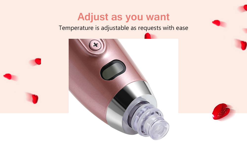 Skin Care Pores Vacuum Blackhead Remover Acne Cleaner LED Display Beauty Tool