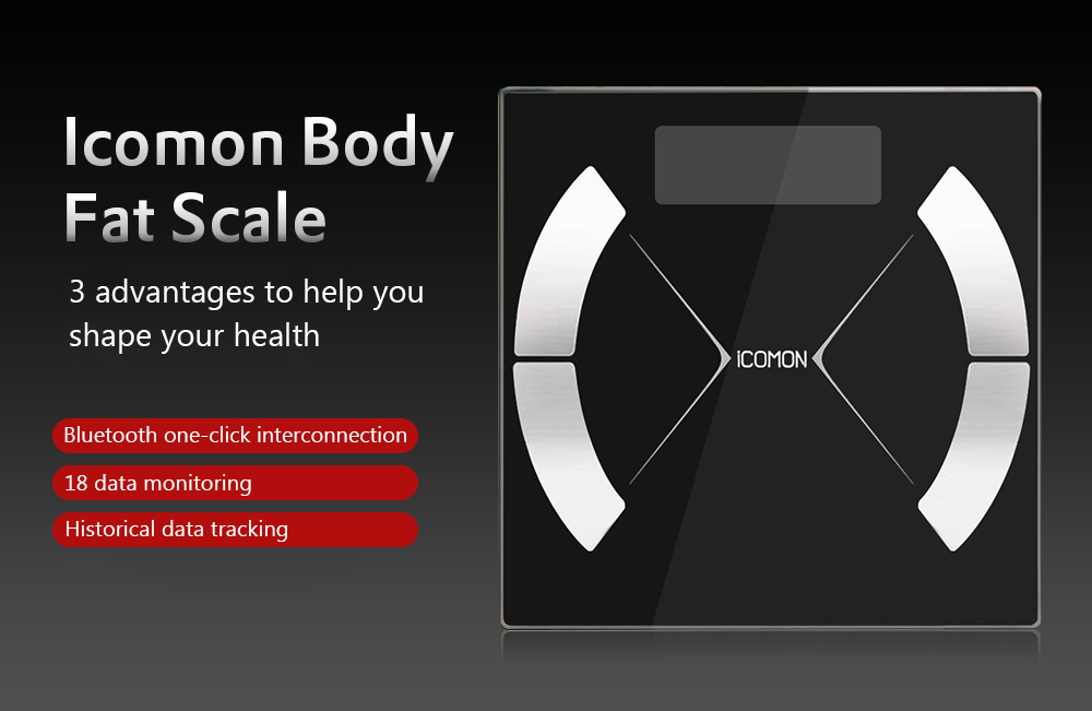 Icomon i31 Smart Bluetooth 4.0 Body Fat Scale