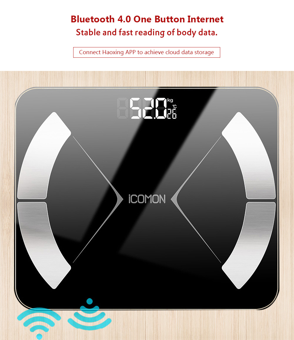Icomon i31 Smart Bluetooth 4.0 Body Fat Scale