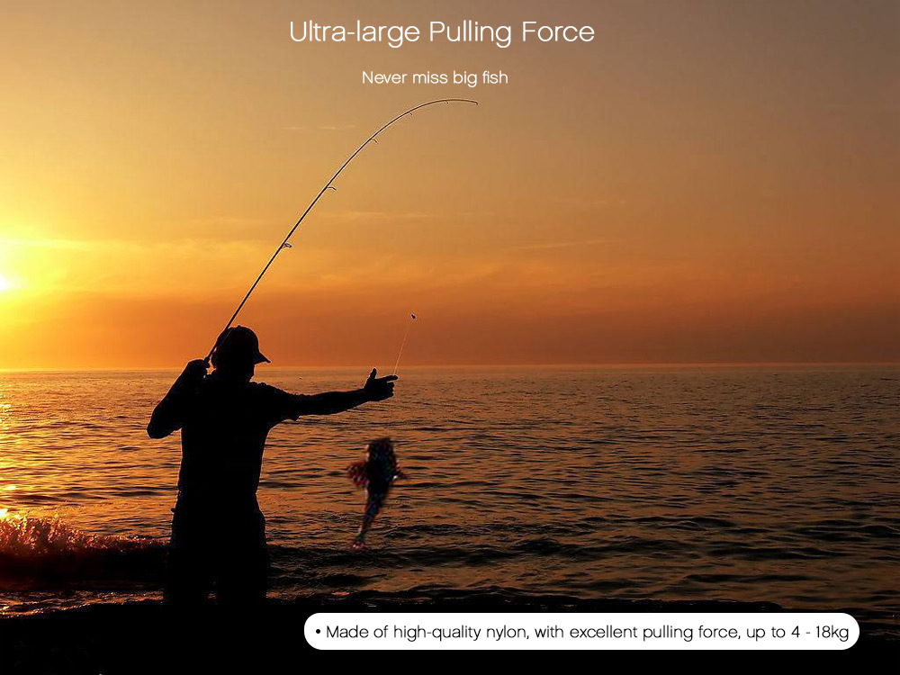TSURINOYA T 300M 4 - 18 kg Translucent Nylon Fishing Line