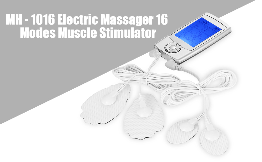 MH - 1016 16 Modes Electric Massager Rechargeable Muscle Stimulator Machine
