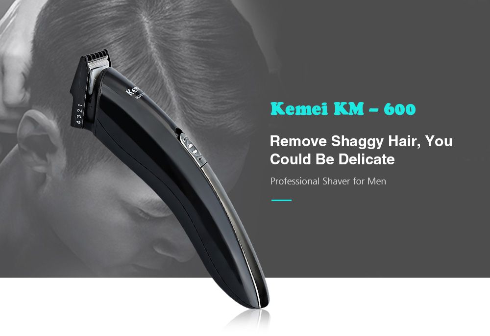 KM - 600 Hair Clipper Electric Shaver Trimmer Cutters Full Set Family Personal Care