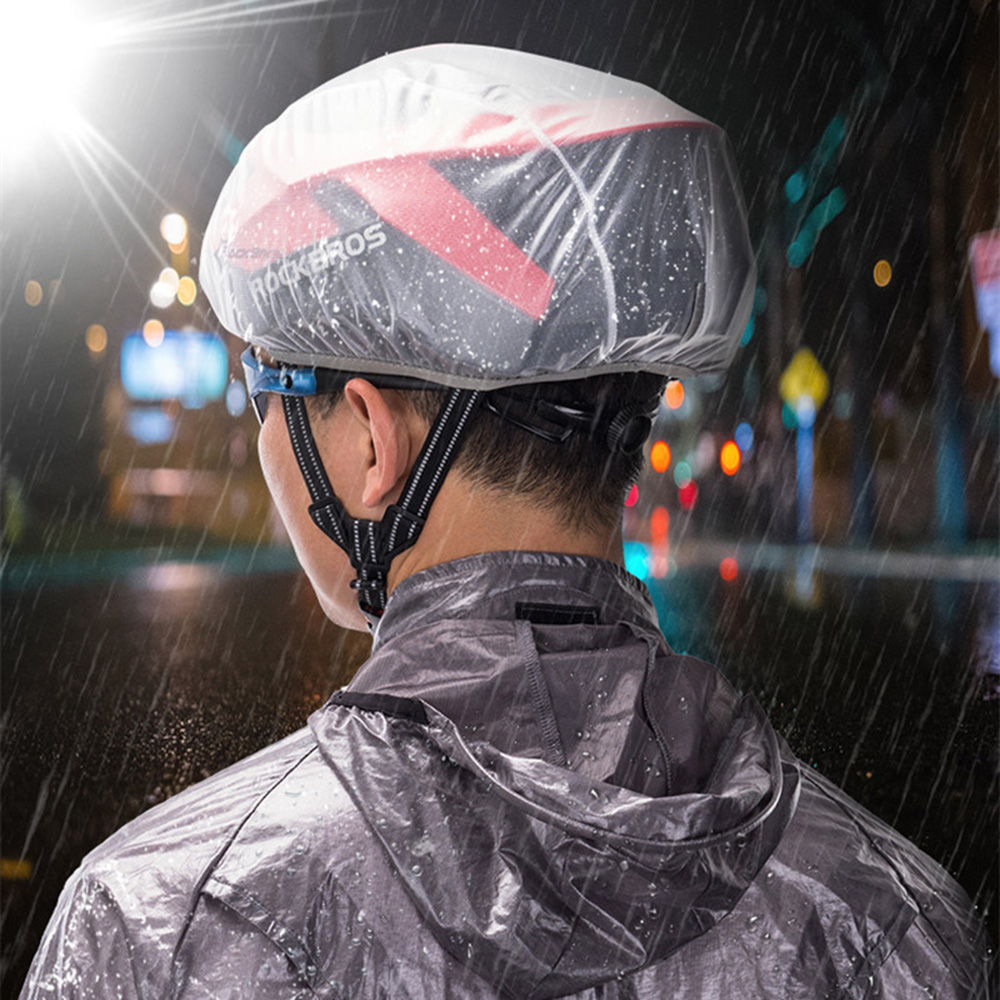 ROCKBROS Waterproof Dustproof Elastic Helmet Cover