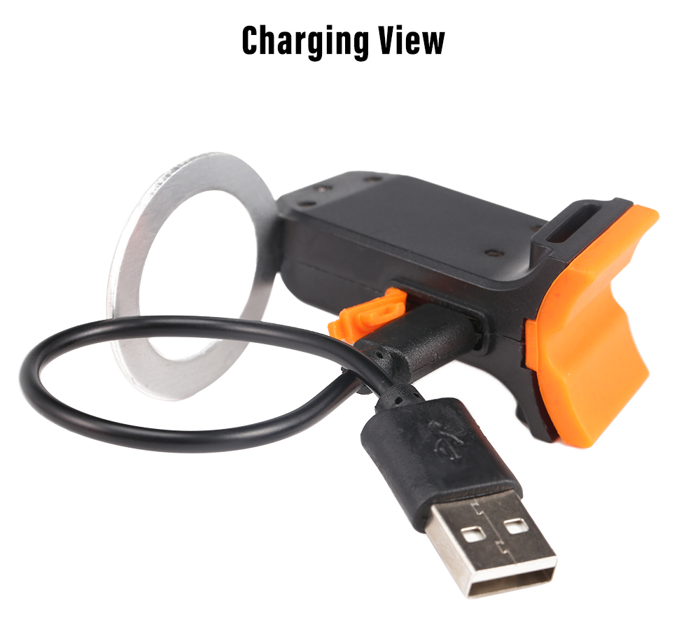Wheelup Heart Wireless Intelligent USB Charging Bicycle Tail Light Alarm