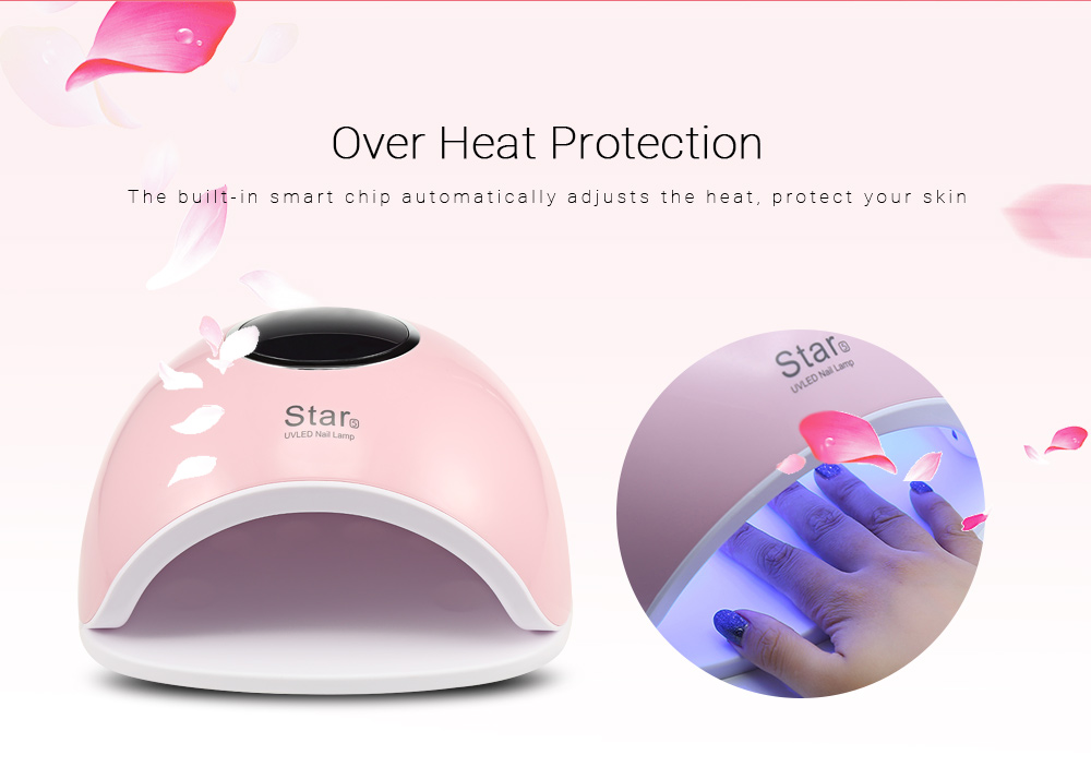 Star 5 UV LED Manicure Tool Curing Nail Gel Dryer Lamp Home Salon