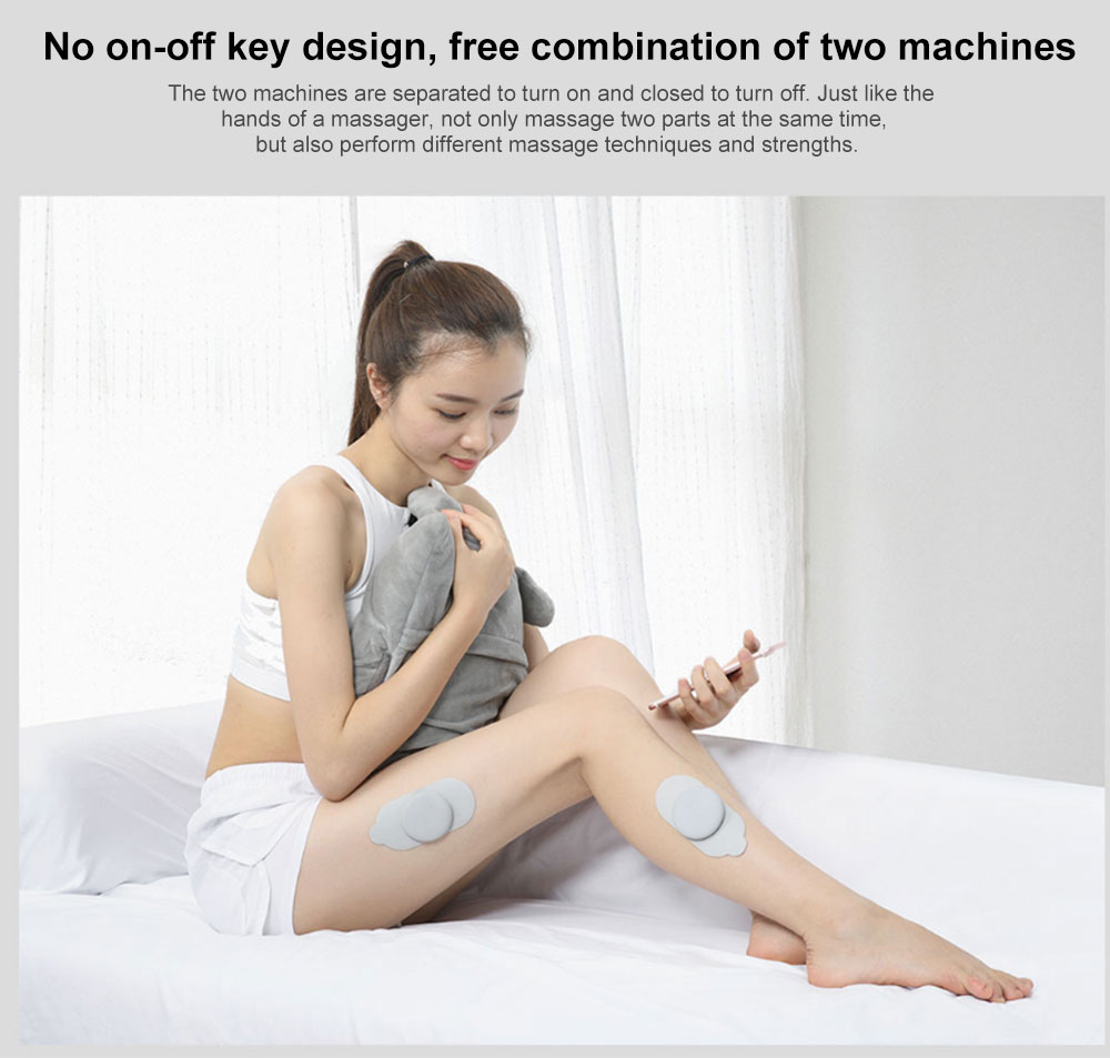 Mooyee Intelligent APP Portable Macaroon Massager from Xiaomi Youpin 1pc