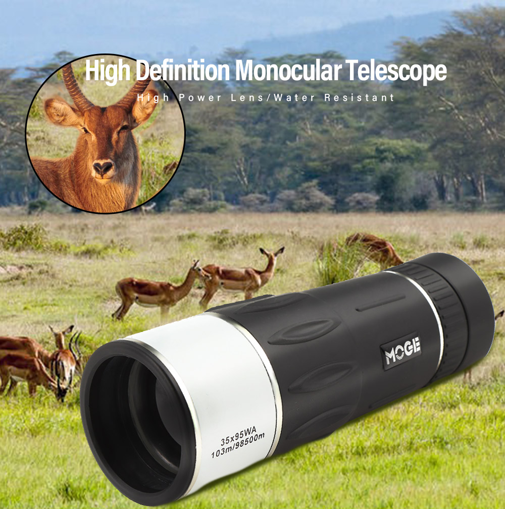 Moge 35X95 High Definition Night Vision Portable Monocular Telescope