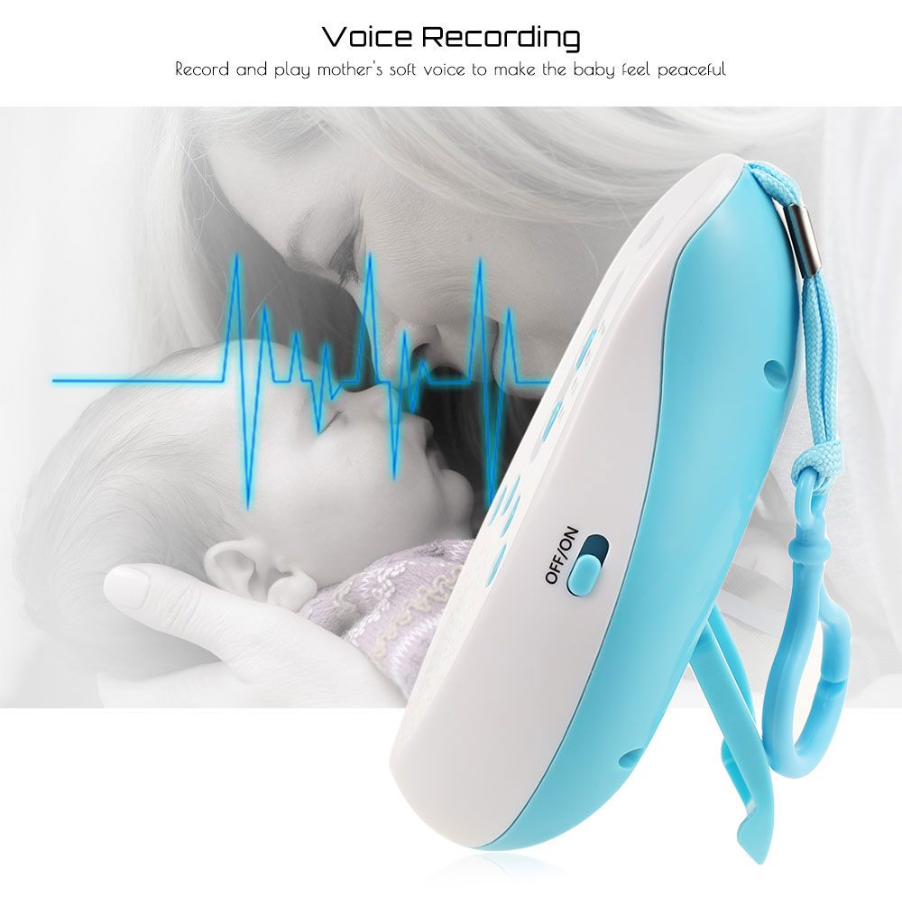 JYX - S7 Baby Sleep Sound Machine White Noise Voice Sensor Soothing Music Timer