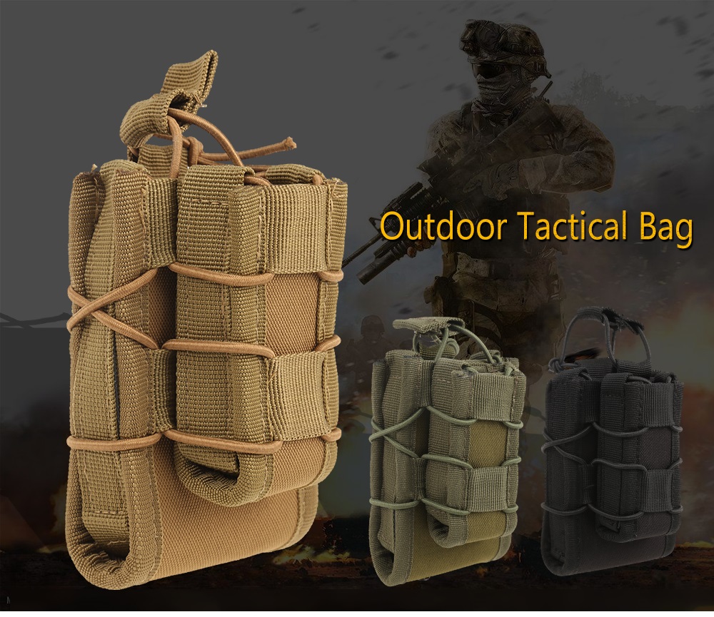 Outdoor Tactical Walkie Bag Waist Pack for Sports Camping