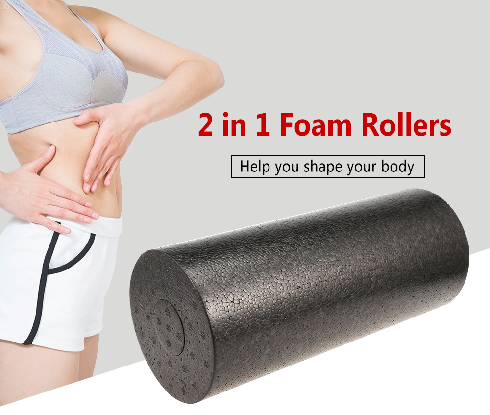 2-in-1 Foam Roller Yoga Fitness Equipment