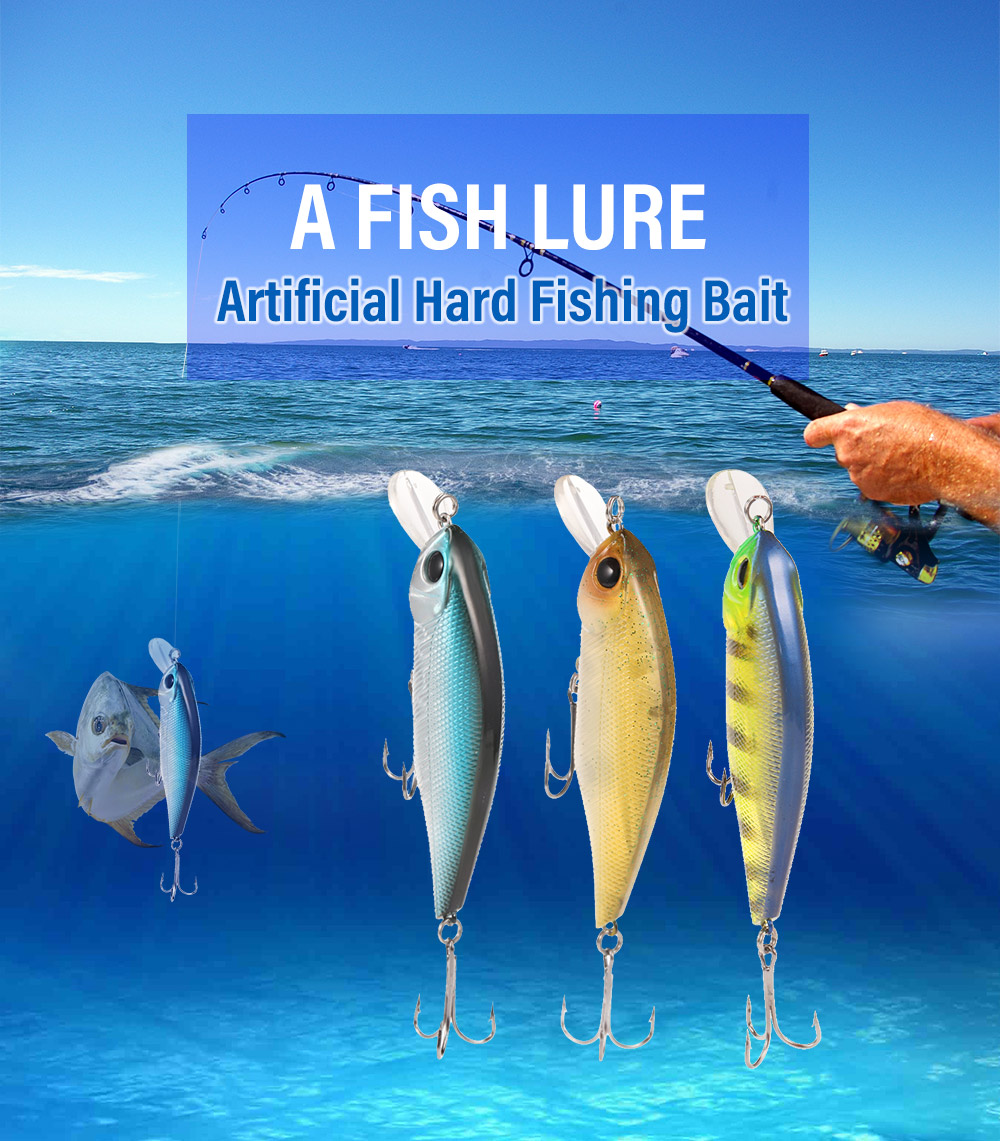 A FISH LURE Artificial Hard Fishing Bait