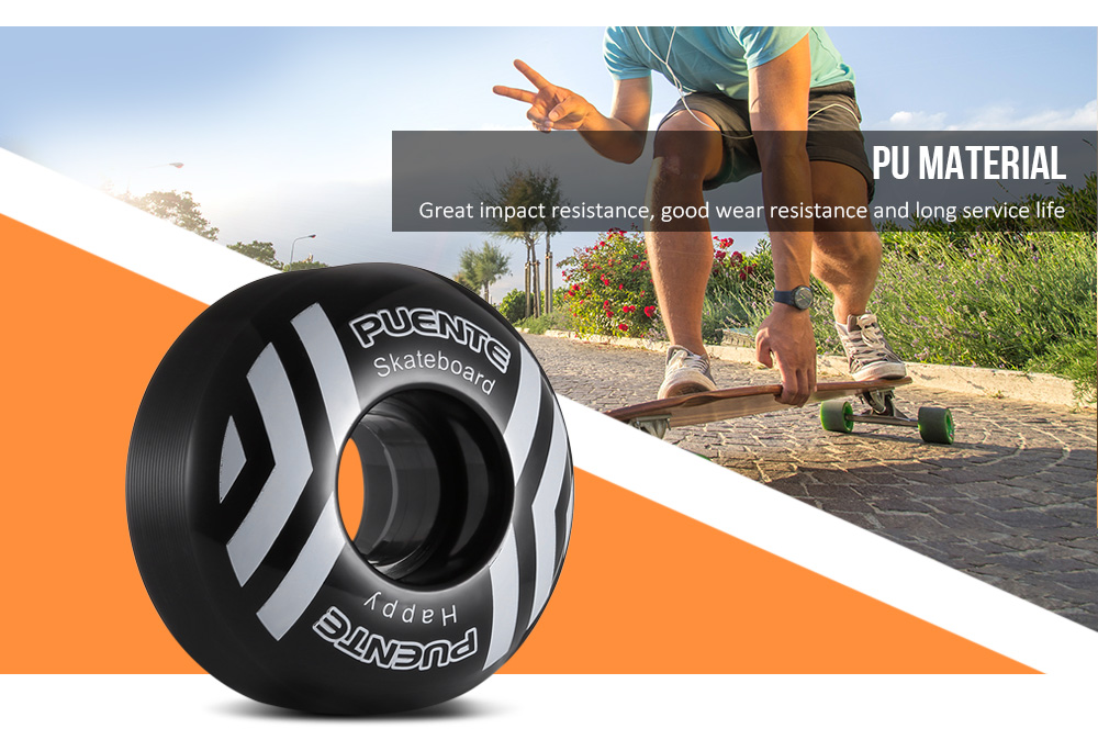 PUENTE PU Skateboard Wheels 52mm