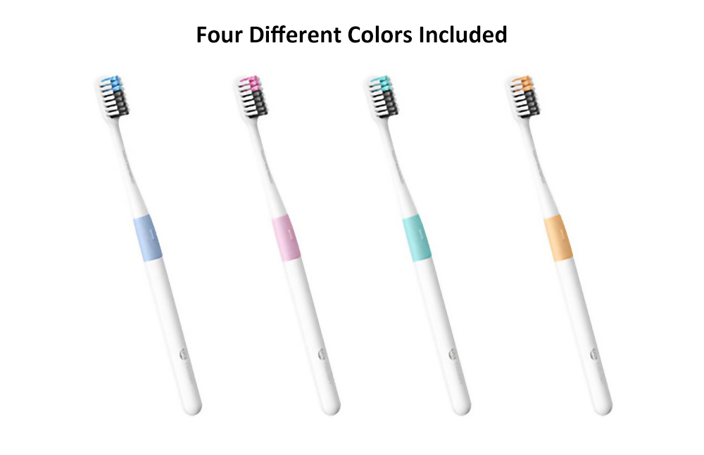 DOCTOR·B Stylish Travel Toothbrushes with Boxes 4pcs from Xiaomi mijia