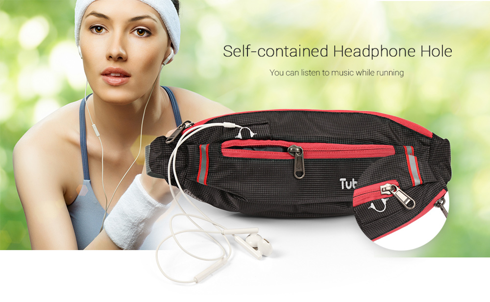Tuban Sports Water Resistant Mini Fitness Equipment Small Belt Bag ...