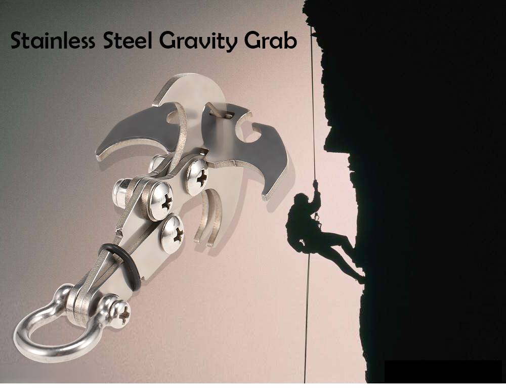 Outdoor Climbing Stainless Steel Gravity Grab