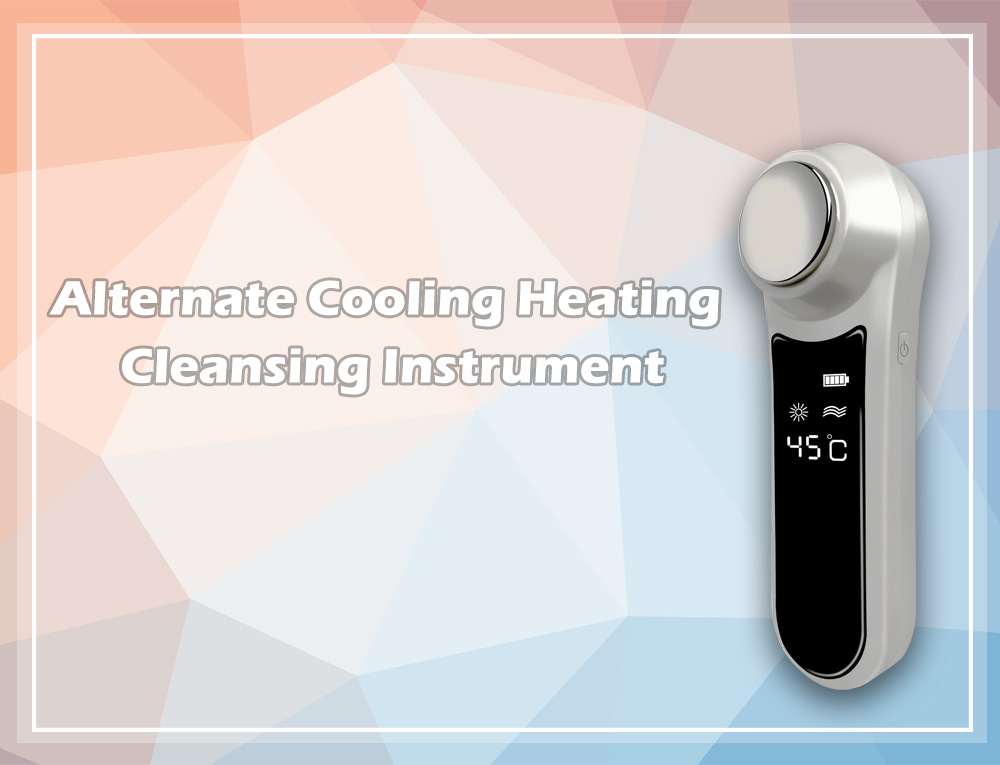 KLY - 1705 Alternate Cooling Heating Massage Skin Improvement Cleansing Instrument