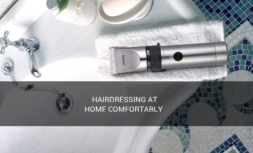 RIWA X9 Adjustable Electric Rechargeable Hair Clipper Haircut Trimmer