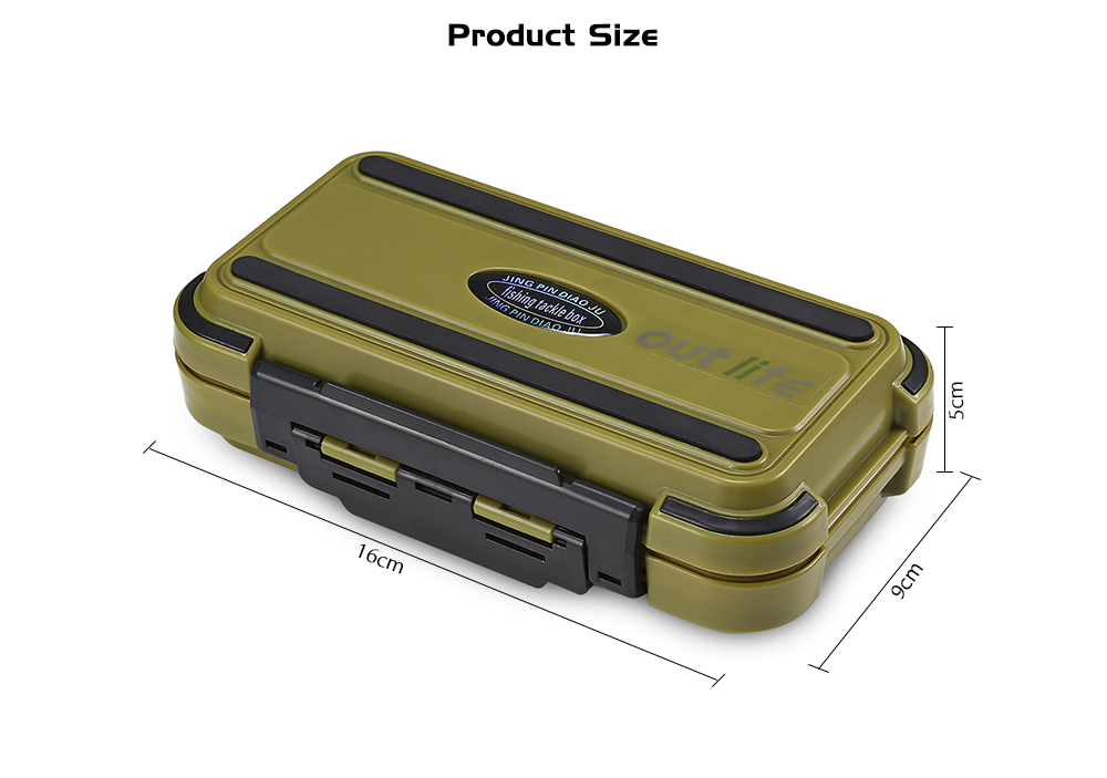Outlife 27821 - M Fishing Accessories Storage Water-resistant Fly Hook Box