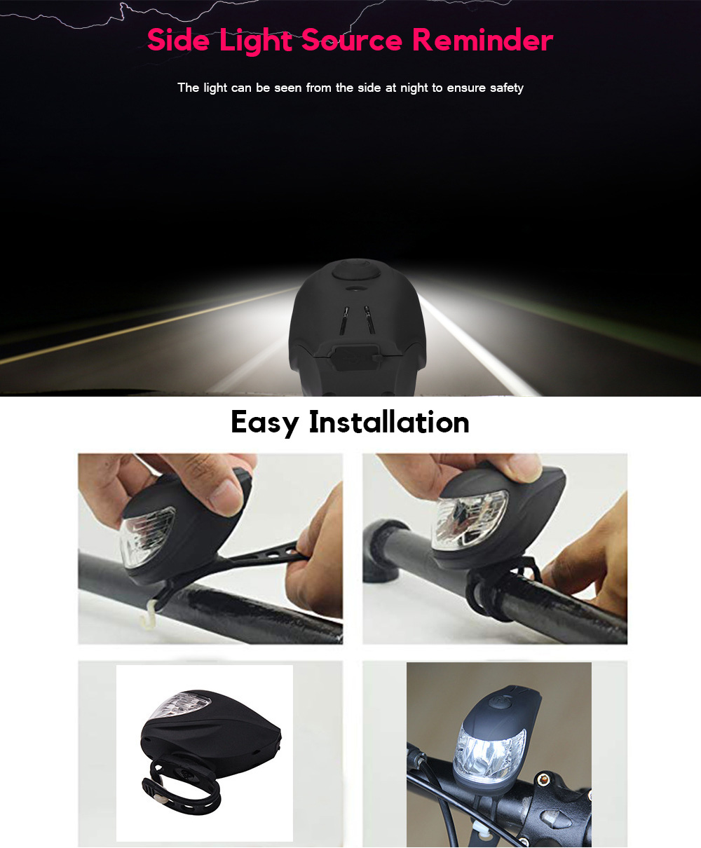 Bicycle Headlight Intelligent Induction Mountain Lamp USB Charging Front Light
