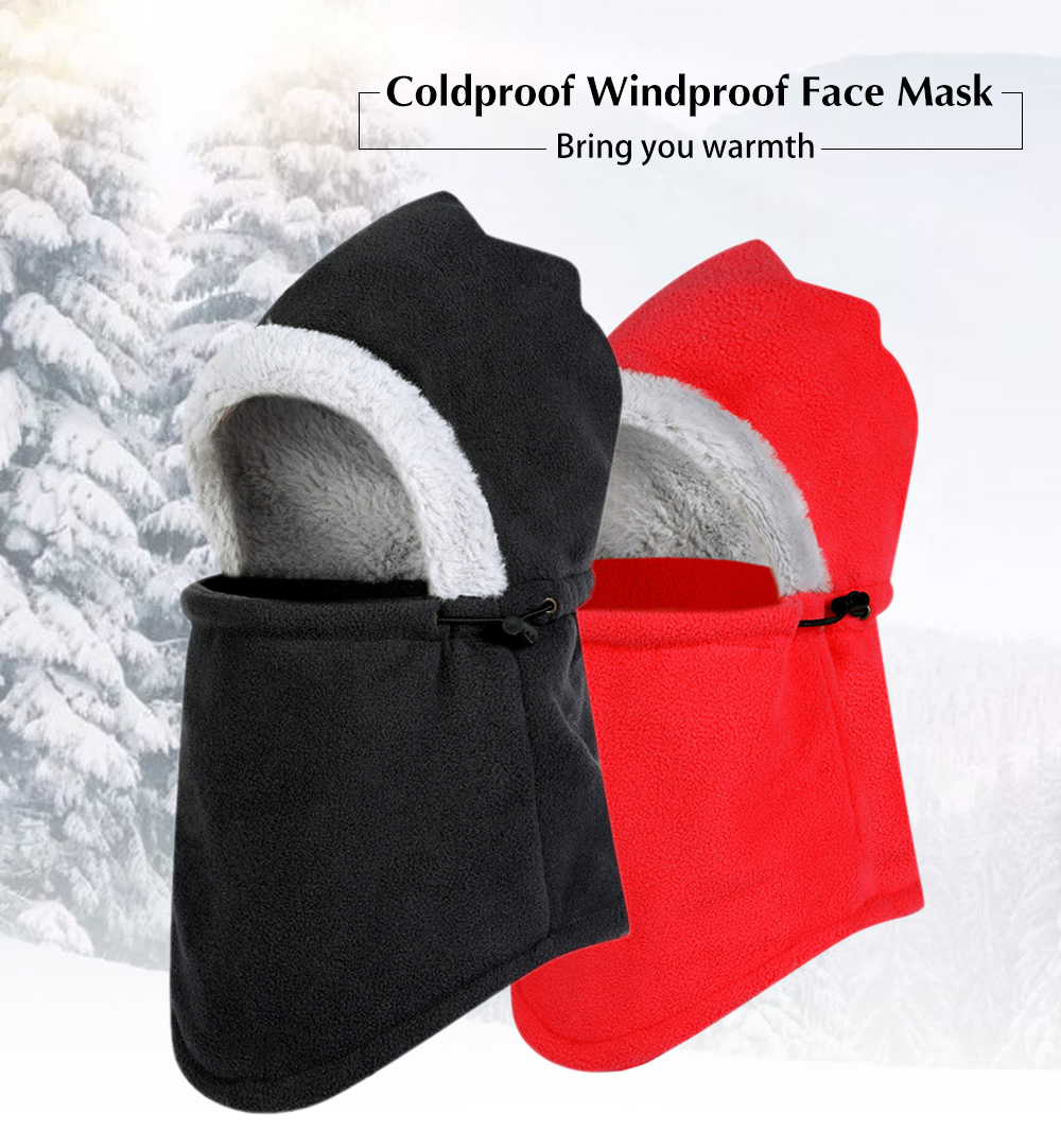 Riding Thickened Winter Coldproof Warm Face Mask