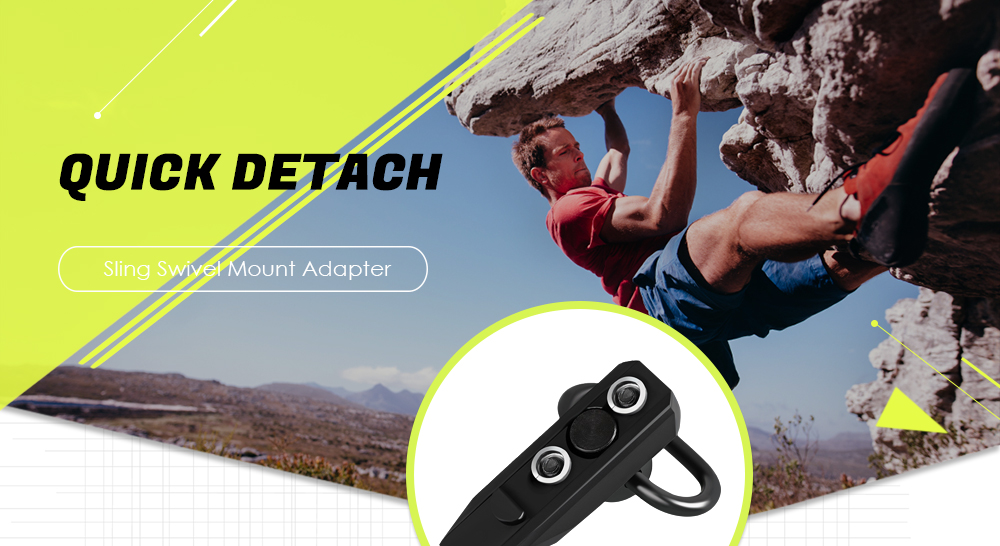Quick Detach Sling Swivel Mount Adapter