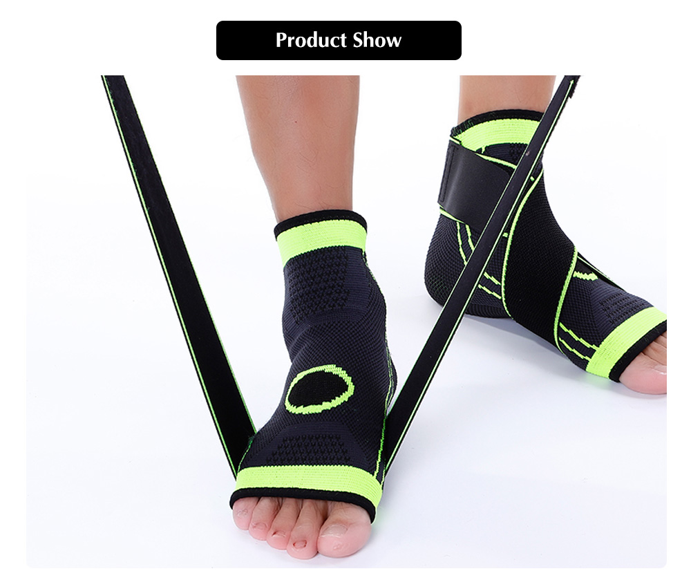 Sports Straps Ankle Elastic Pressure Basketball Anti-spin Protective Gear