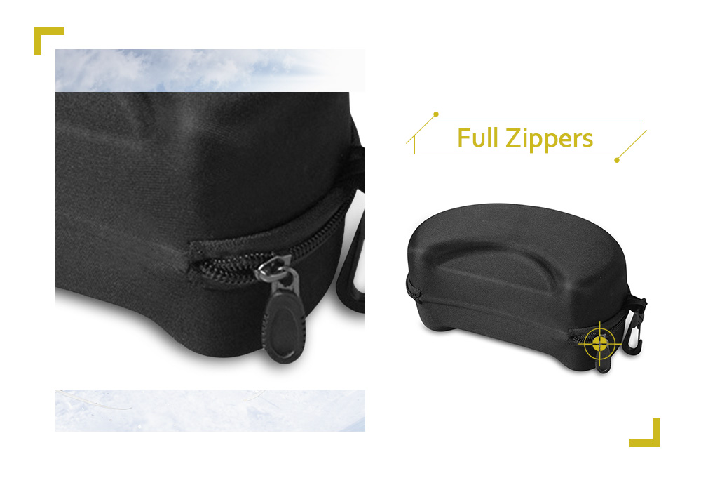 vector EVA Ski Eyewear Case Snow Skiing Goggles Box Shockproof Bag