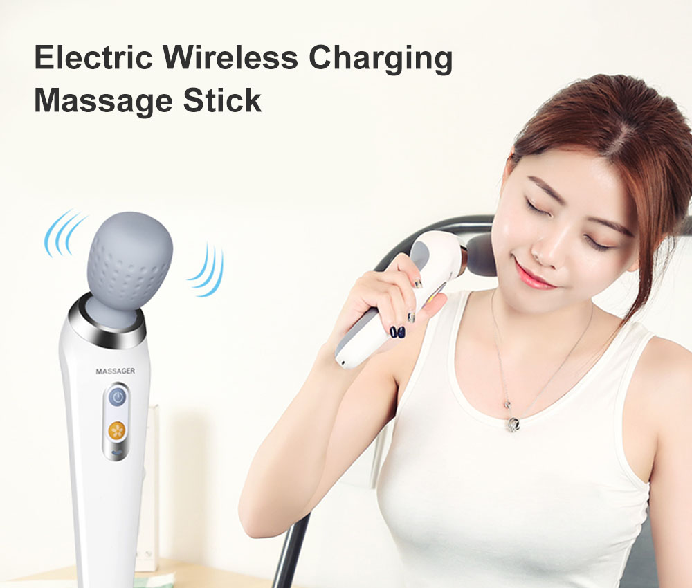 ST - 806 Charging Massager Electric Wireless Charging Massage Stick